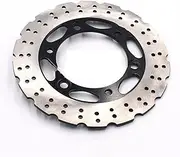 Motorcycle Brake Disc Rotor for Kawasaki for Ninja 250 250R SL ABS EX250 Z250 Z300 2013-2018 for Ninja 300 EX300 Motorcycle Brake Pads(Rear Brake Disc)