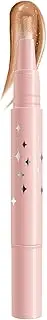 FEESHOW Dazzling Shine Liquid Eyeshadow 18ML Pearlescent Shimmer Quick Dry Non Smudge Long Wear Makeup Light Brown One Size
