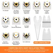 8Pcs Oscillating Tool Scraper Blades Professional Oscillating Scraper leCOU