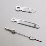 Silver Trim Silver Trim Pointed Second Hand Watch Hands Fit NH35 NH36 Movement