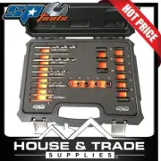 SP Tools Extractor Drill and Guide Set 25 Piece Screw SP31320