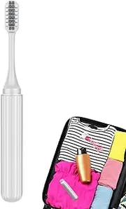 Pocket Toothbrush,Traveling Toothbrush - Portable Hygienic Tongue Cleaner for Adult Kids Sensitive Gum Flossing Alternative Bathroom Hotel Airplane