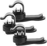 MUELODSIC 3Pcs Magnetic Buckle Water Tube Clips Versatile Backpack Fixing Accessories for Outdoor Sports Cycling and Hydration Bladders