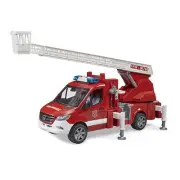 1/16 Mercedes-Benz Sprinter Fire Engine Truck Ladder, Water Pump, & Lights 02673