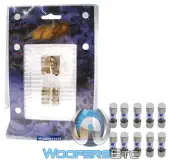 pkg TXBB2 PHOENIX GOLD + 10 FUSES 0 - 4 GAUGE FUSE AMPLIFIER DISTRIBUTION BLOCK