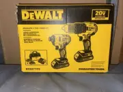 DEWALT DCK277C2 20 Volt, Max Compact Brushless Drill / Driver Impact Combo Kit