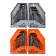 30-Pcs for Key Allen Wrench Set, L Shape, Chamfered Tips | SAE 0.028 3/8 i
