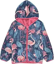 [Caihoyu] Sherpa Fleece Girls Baby Girl Zip Up Sweatshirt Children Coats For Toddler Boys