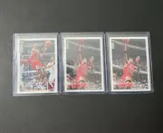 Lot (3) Of Scottie Pippen Collectors Choice Upper Deck 1994 1995 #33 & #13