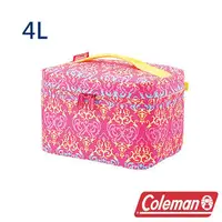 在飛比找PChome商店街優惠-Coleman 4L紅葉圖騰保冷袋 CM-22231 露營│