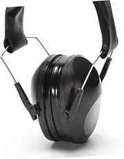 [BESTYASH] Professional Noise Reduction Ear Muffs for Boy Girl Small Adults Lightweight Hearing Protection Headphones for Hunting Noisy Environments Black