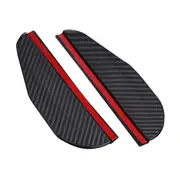 2PCS Car Rear View Side Mirror Rain Board Eyebrow Guard Sun Visor Accessories