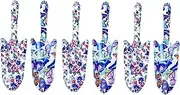 BESPORTBLE 3sets Small Garden Shovel Iron Potted Tool for Flowerpot Transplanting Digging Soil Turning (Random Pattern Design) 2pcs*3