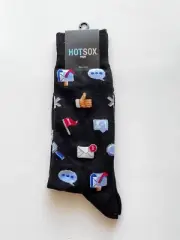 HotSox You Have Mail, You Got Mail, Email, Thumbs Up Socks Mens Size 6-12.5