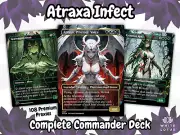 Atraxa INFECT Commander Deck MTG EDH Anime Style Waifu Proxy Deck