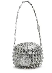 Rabanne 1969 Ball Nano Disc top Handle bag - Silver One Size