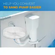 Plastic Sand Pumps Conversion Kit for Swimming Pool Pumps Krystal Clear