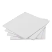 White EVA Foam Sheets 10 x 10 Inch 7mm Thickness for Crafts DIY Projects, 4 Pcs