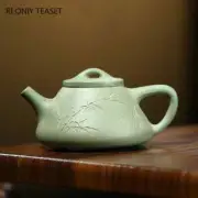 110ml Yixing Purple Clay Teapots green mud Tea pot Household zisha Tea Set
