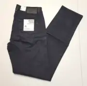 $198 New BRAX CADIZ Casual Pants Men's 32x34 Dark Blue 32 Straight Fit MARATHON