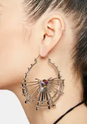 Find Your Sparkle Hoop Earrings