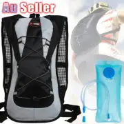 2L Water Bladder Bag Pack Running Sports Backpack Hydration Cycling Vest