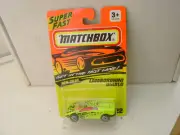 1994 MATCHBOX SUPERFAST #22 YELLOW LAMBORGHINI DIABLO NEW ON CARD