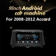 Android Car Radio Stereo GPS Navigation Player 9'' Touch Screen for 08-12 Accord