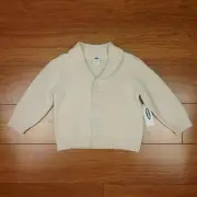 Old Navy Toddler Cream Sweater 12-18 Mos