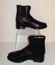 TUFFRIDER STARTER ZIP PADDOCK LADIES BOOTS BLACK SIZE 9.5 - NEW IN BOX