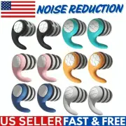 1Pair Silicone Ear Plugs Waterproof For Sleeping Noise Cancelling Comfortable