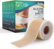 Láminas de silicona profesionales para cicatrices (rollo de 1,6" x 150" - 3,8 m)