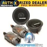 MEMPHIS MCXA1 1" ALUMINUM DOME TWEETERS & CROSSOVERS for COMPONENT SPEAKERS NEW