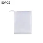 50Pcs Double Layer Exfoliating Mesh Soap Saver Bubble Foam Net Handmade