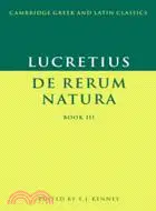 在飛比找三民網路書店優惠-Lucretius: De Rerum Natura Boo