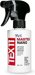 Nano Leather and Suede Hydrophobic Spray, Water and Stain Repellent, Waterproofing for Boots, Car Seats, Furniture, Jackets, Shoes, Bags and More (6.76 fl.oz)