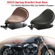 Motorcycle Solo Driver Seat Base Spring Bracket For Honda Harley Bobber Chopper
