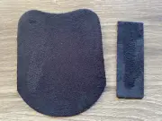 MICRO SUEDE FLEECE BOW GRIP SADDLE PAD Adhesive INSULATES COLD NON SLIP Archery