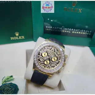 Rolex 勞力士 迪通拿 Daytona 116588TBR 老虎迪 黃K金 原廠鑲鑽 116518LN