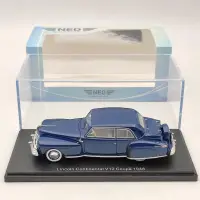 在飛比找蝦皮購物優惠-NEO 1/43 林肯大陸1948 Lincoln Cont