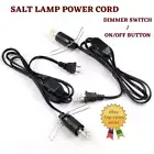 Himalayan Salt Lamp Power Cord 1.5m Cable with FREE E14 15W Dimmable Bulb 85-265
