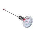 Stainless Steel Pocket Probe Thermometer For BBQ Meat Food Temperature Meter _we