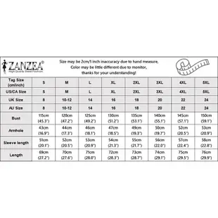 Zanzea 女式韓版日常半袖純棉前扣亞麻襯衫