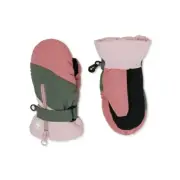 Swiss Tech Toddler Girls Ski Mittens/Coral Castle/One Size