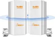 Outdoor Access Point 900Mmbps Wifi,5.8G CPE Wireless Bridge with 12Dbi Outdoor W