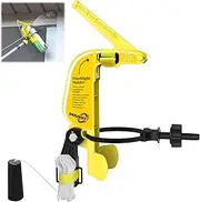 Dasunwat Spray Can Extension Pole Adaptor,Adjustment Sprayer Bracket Adaptor for Wasp/Hornet/Bee Spray Long Range,Spray Paint,Window Cleaner,Tree Pruning Sealer Spray,Spray Can Trigger Handle(Yellow)