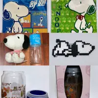 在飛比找蝦皮購物優惠-Snoopy 史努比 提袋 紙袋 手作 拼豆 玻璃瓶 瓶子 