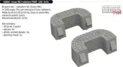 Eduard Brassin 648841 1:48 Avro Anson Mk.I radiators 3D-printed 1/48 (designed t