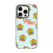 iPhone 16 Pro Clear Case MagSafe Compatible Love Yourself!