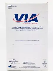 US Endoscopy 00711687 VIA Enzymatic Sponge - Box of 25 - NEW